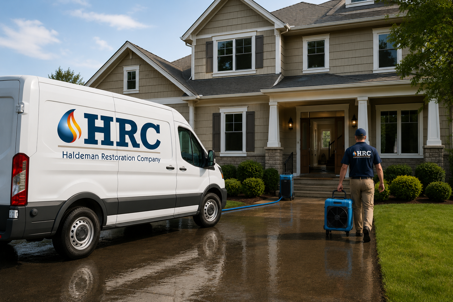 Water Damage Company Banner
